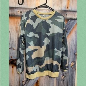 NEW in package; CAMO long sleeve shirt!